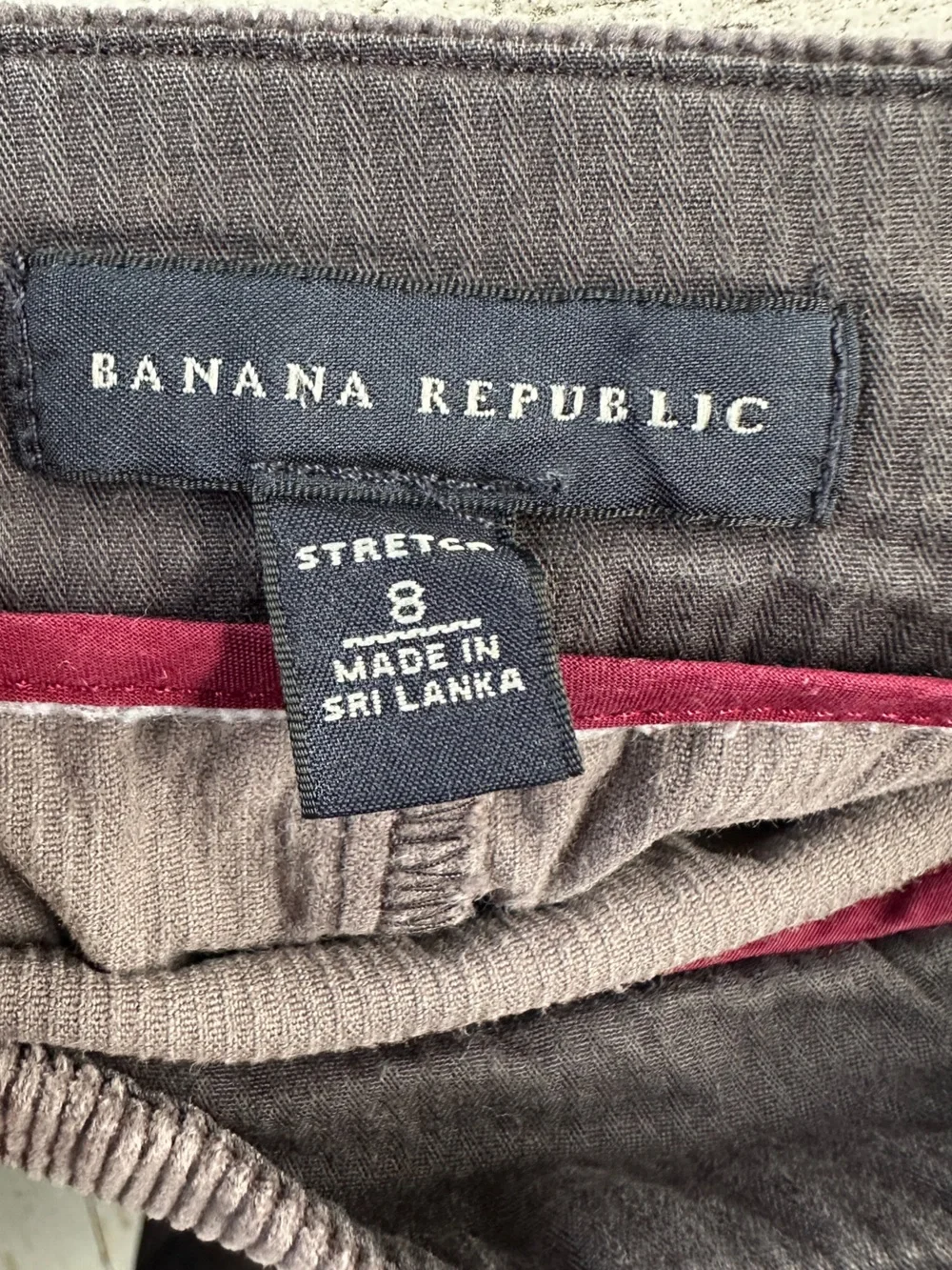 Banana Republic Brown Corduroy Mini Skirt